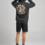 Stranded Cookedaburra Hooded Pullover - The Mad HueysH225M08003 - BLK - Black - L