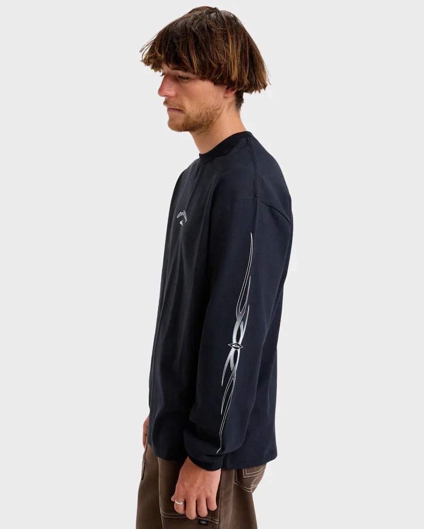 Stretch Tribal LS Tee - QuiksilverEQYKT04385 - KVJ0 - Black - L
