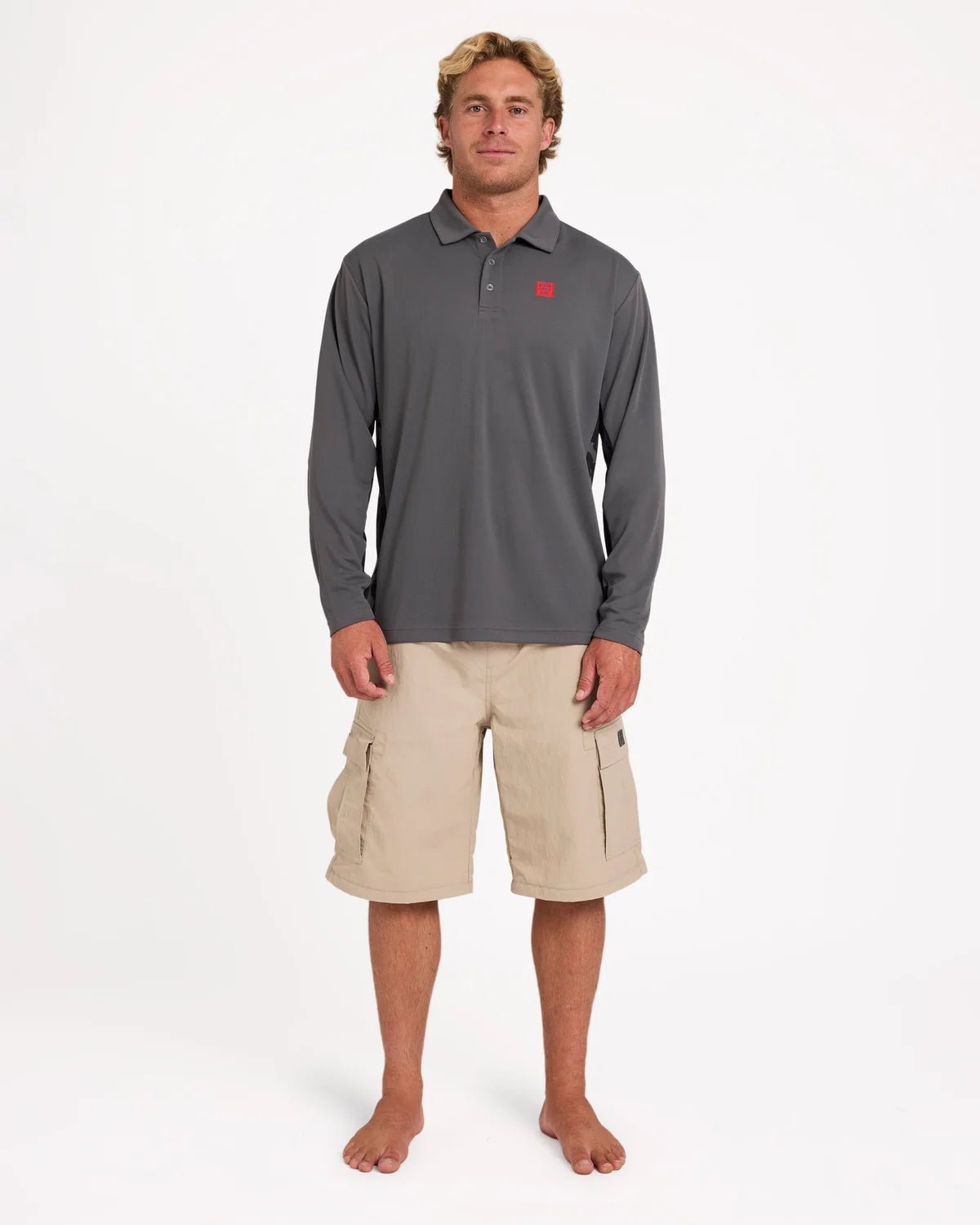 STRIKE MISSION FISHO LS -BillabongUBYWR03060-PEWTER-M
