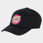 STYLE DOT DAD CAP - Santa CruzSG225 - HW01 - BLACK