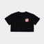 STYLE DOT SHORT SLEEVE SHORT SLEEVE CROP - Santa CruzSG225 - SS06 - OFF BLACK - 8