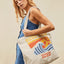 Summer Flower Tote - RoxyERJBT03348 - YEF0 - Natural - 