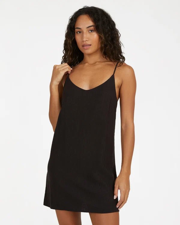 SUMMER LOVE DRESS -BillabongUBJWD00145-BLACK-S/8