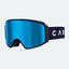 Summit 2.0 matte navy - grey w.cyan mir yellow flas - Carve6240-01-Matt Navy W/ Grey Cyan Mirror + Yellow Clear Flash