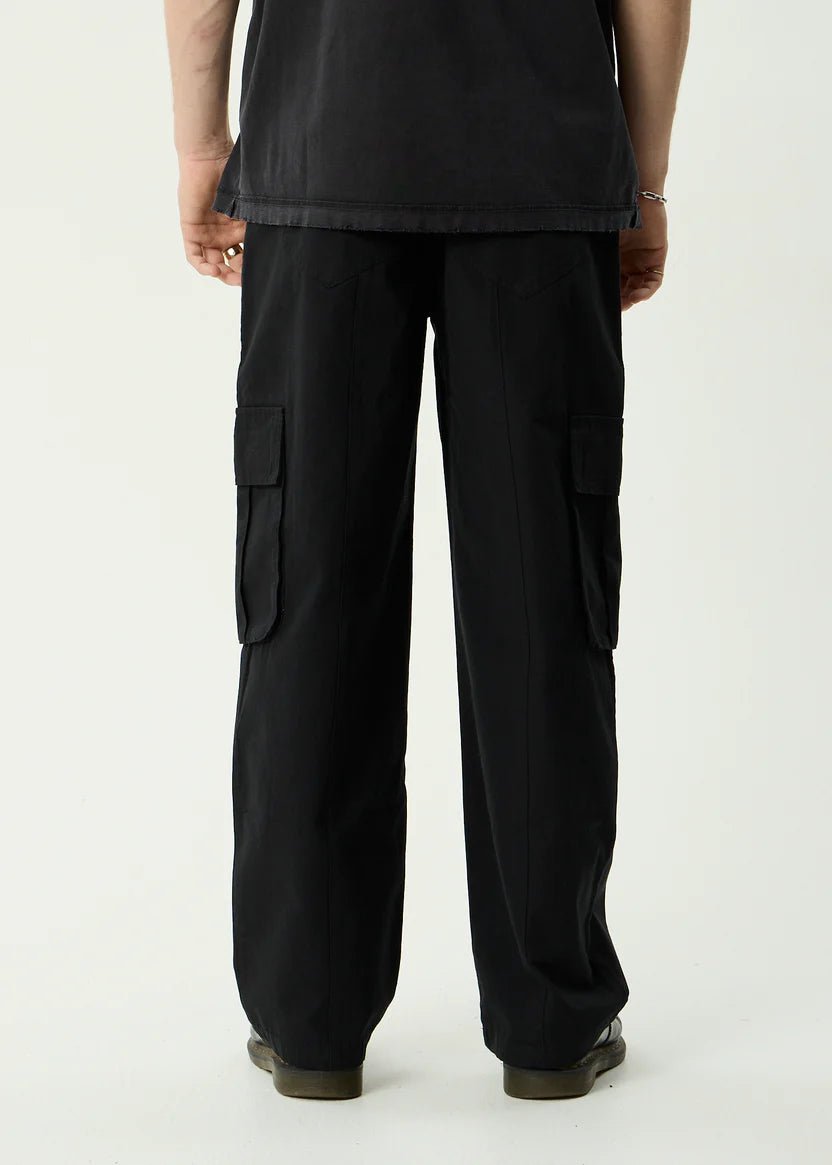 Summit - Recycled Pleated Cargo Pant - AfendsM261400- Black-28