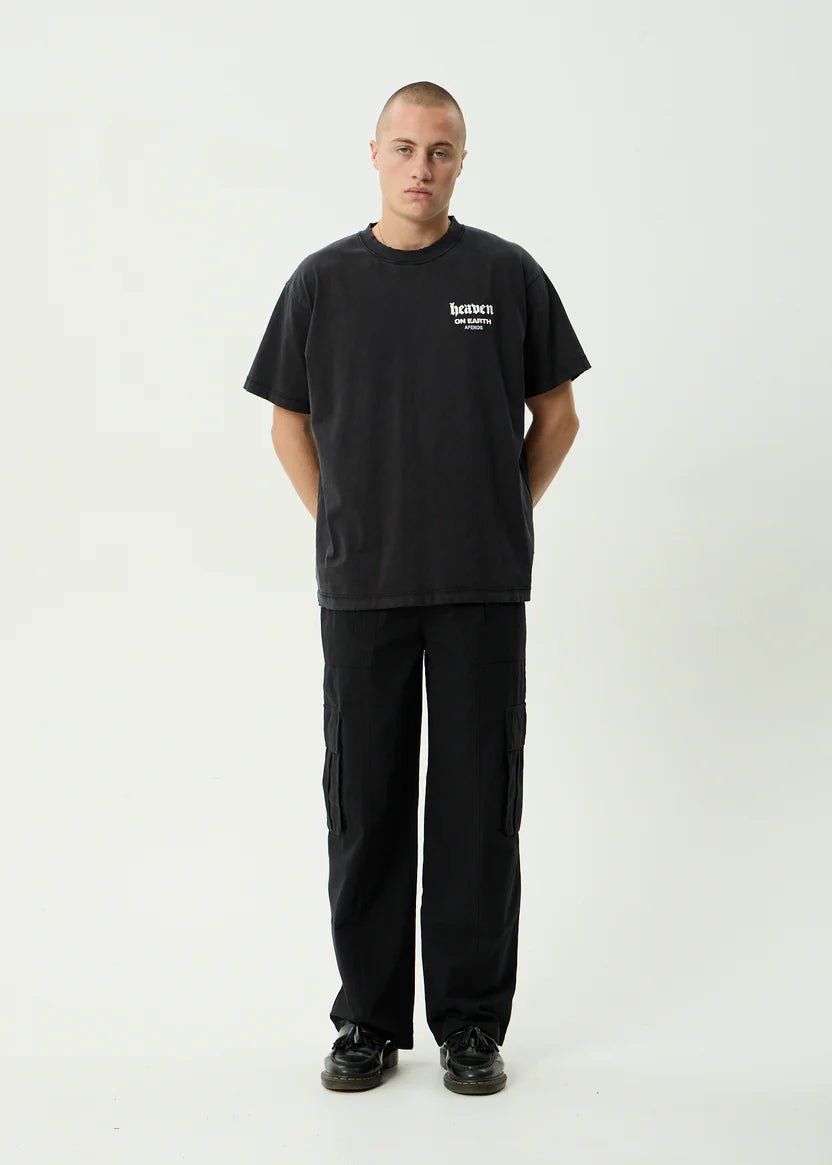 Summit - Recycled Pleated Cargo Pant - AfendsM261400- Black-28