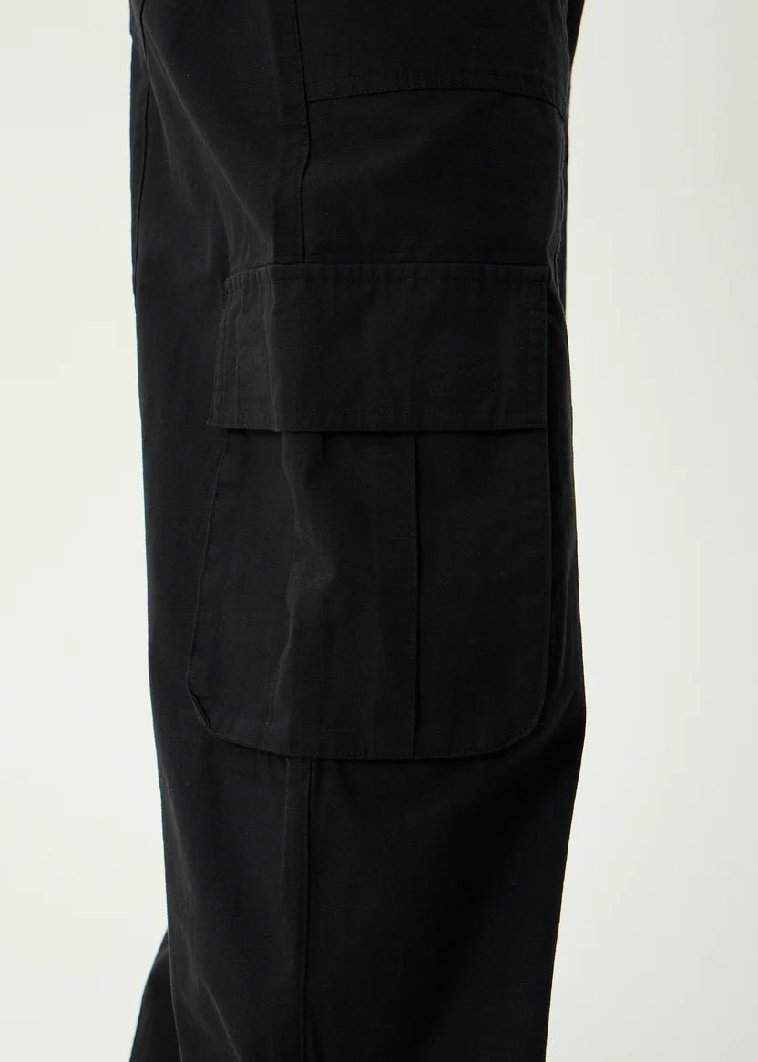 Summit - Recycled Pleated Cargo Pant - AfendsM261400- Black-28
