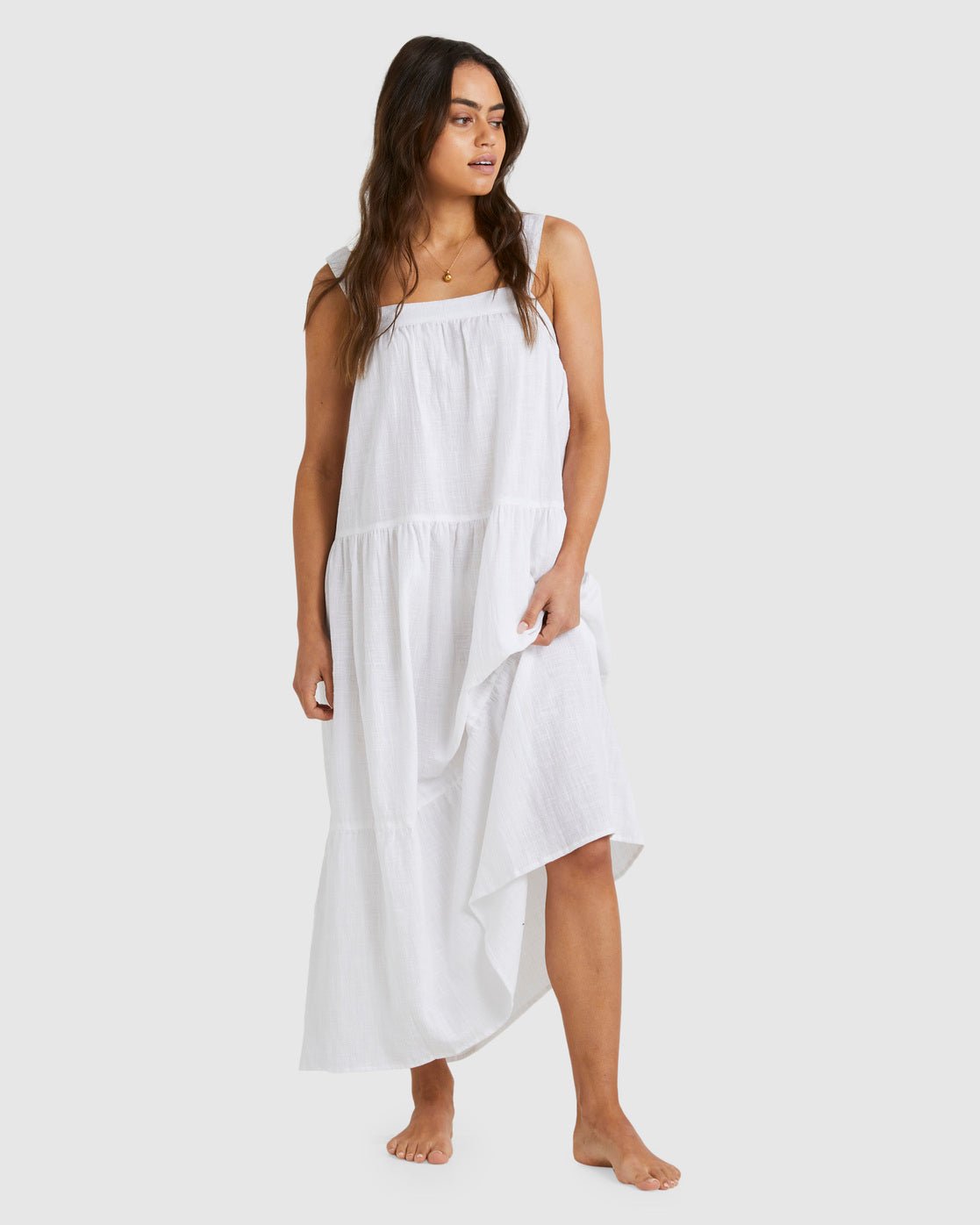 Sun Chasers Maxi Dress - Billabongubjx600152 - wht - White - 10