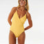 Sun Club Texture Cheeky 1piec - Rip Curl0B8WSW - light orange - 2XS