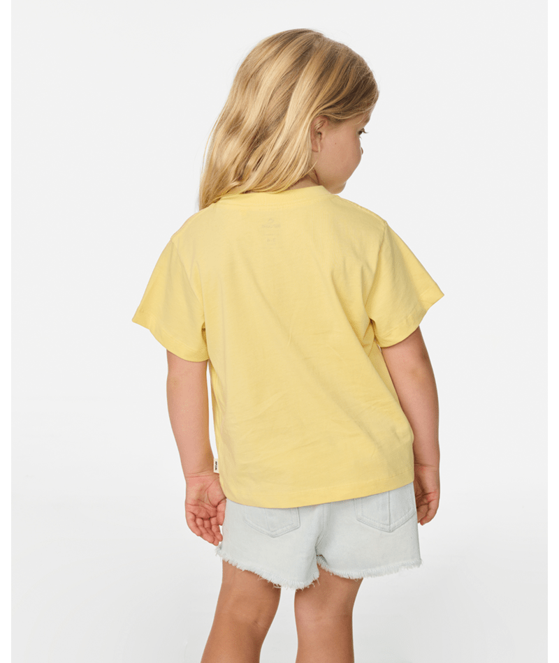 SUN SWELL DOLPHIN TEE - GIRL - Rip Curl04NJTE - BANANA - 1 - 2