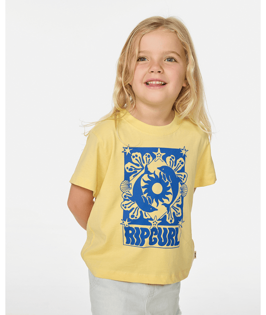 SUN SWELL DOLPHIN TEE-GIRL