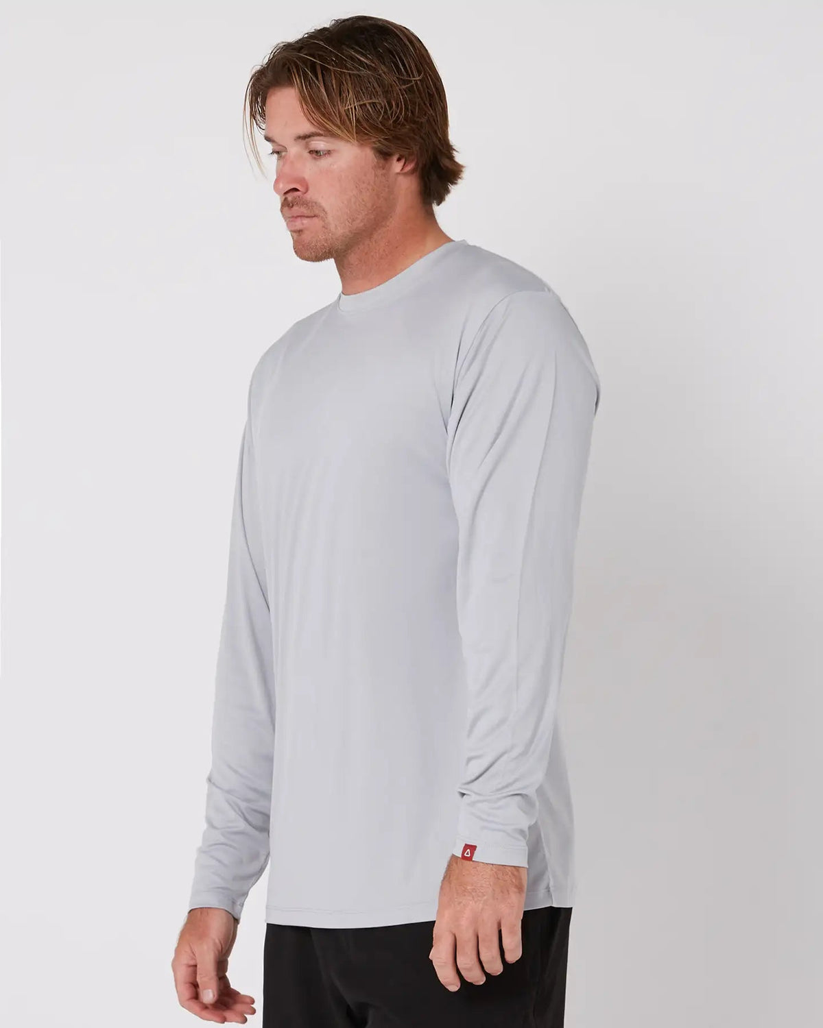 Sun Tee L/S -FollowFE02403-Light Grey-2XL