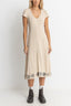 SUNDANCE FLORAL CAP SLEEVE MIDI DRESS - Rhythm0724W - DR10 - NATURAL - 10
