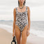 SUNDANCE FLORAL SQUARE NECK ONE PIECE - Rhythm0724SW - OP05 - NATURAL - 12