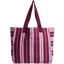 SUNDAY STRIPE TOTE -RoxyURJBT03061-BEET RED-1SZ