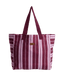 SUNDAY STRIPE TOTE -RoxyURJBT03061-BEET RED-1SZ