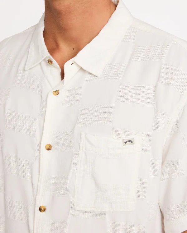 SUNDAYS JAQUARD SS -Billabong24A043574-OFF WHITE-S