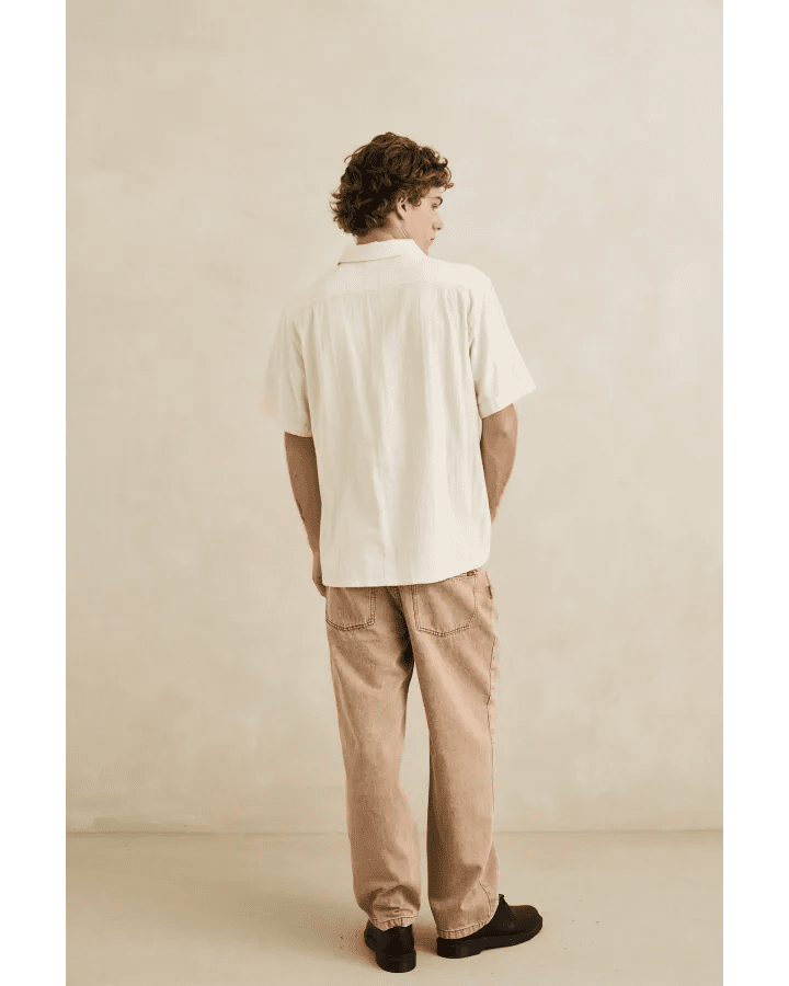 SUNDOWN SS SHIRT -Rhythm0726M-WT02-NATURAL-S