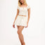 SUNNY BRODERIE MINI SKIRT -BillabongUBJWK00202-SALT CRYSTAL-XS/6