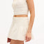 SUNNY BRODERIE MINI SKIRT -BillabongUBJWK00202-SALT CRYSTAL-XS/6
