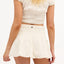 SUNNY BRODERIE MINI SKIRT -BillabongUBJWK00202-SALT CRYSTAL-XS/6
