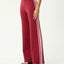 Sunny - Recycled Knit Pant - AfendsW261402- Burgundy-XS