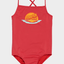 Sunrise Dot Front Swimsuit - Santa CruzSG224 - SW01 - Rose - 10
