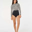 SUNSET JACQUARD SURFSUIT - Rip Curl19PWRV - BLACK - 2XS