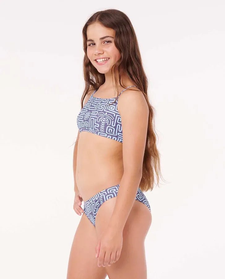 SUNSET LUAU 3 PIECE SET - GIRL - Rip Curl143GRV - BLUE - 8