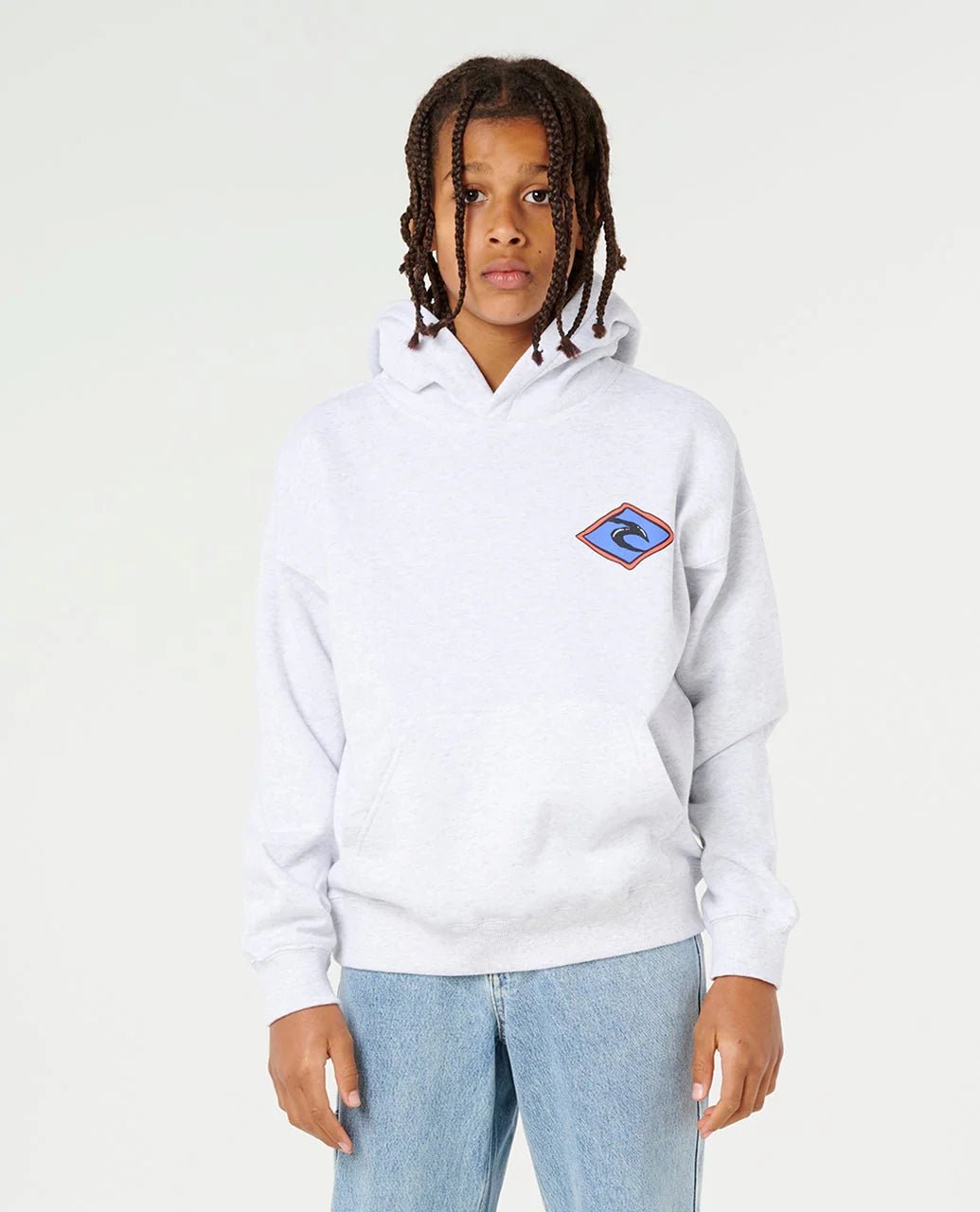 SUNSET SESH ART HOOD - BOY - Rip Curl03VBFL-LIGHT GREY HEATHER-8