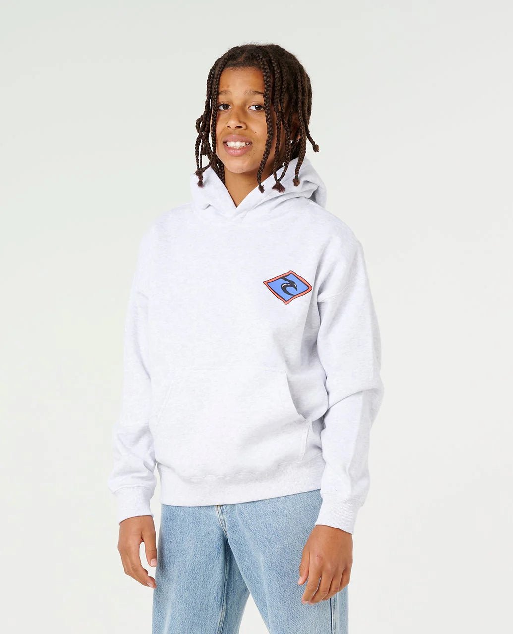 SUNSET SESH ART HOOD - BOY - Rip Curl03VBFL-LIGHT GREY HEATHER-8