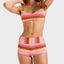 SUNSET STRIPE MID WAIST SHORTY - RoxyERJX405122 - PINK COSMOS - XS