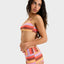 SUNSET STRIPE MID WAIST SHORTY - RoxyERJX405122 - PINK COSMOS - XS