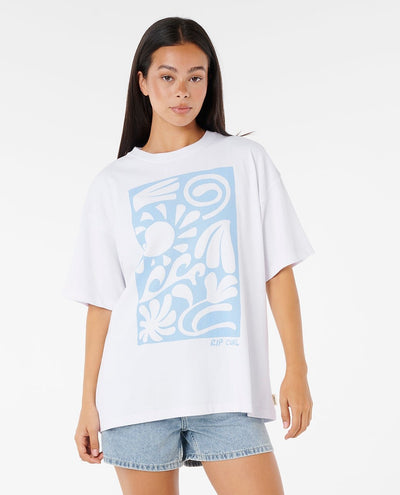 SUNSET SURF HERITAGE TEE - Rip Curl0KTWTE-OPTICAL WHITE-2XS