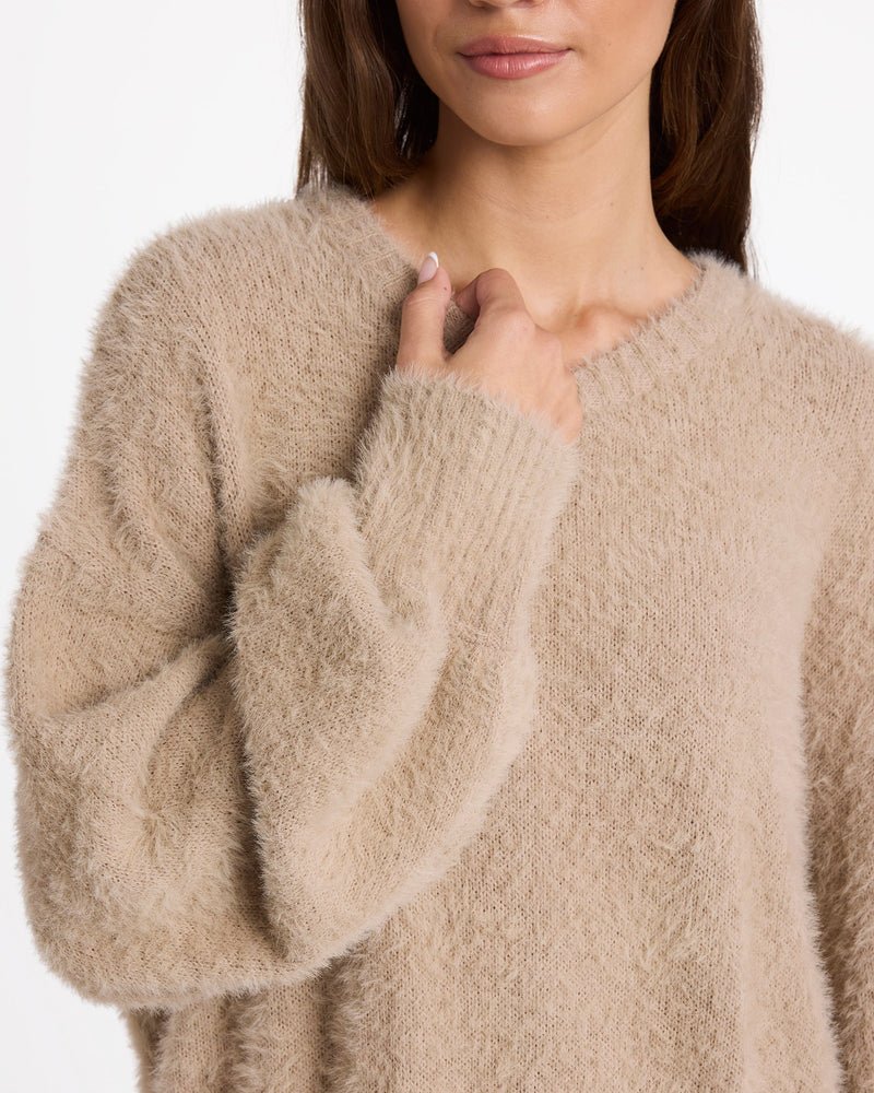 SUNSETTER CREW - Roxy26B071674-PARCHMENT-XS