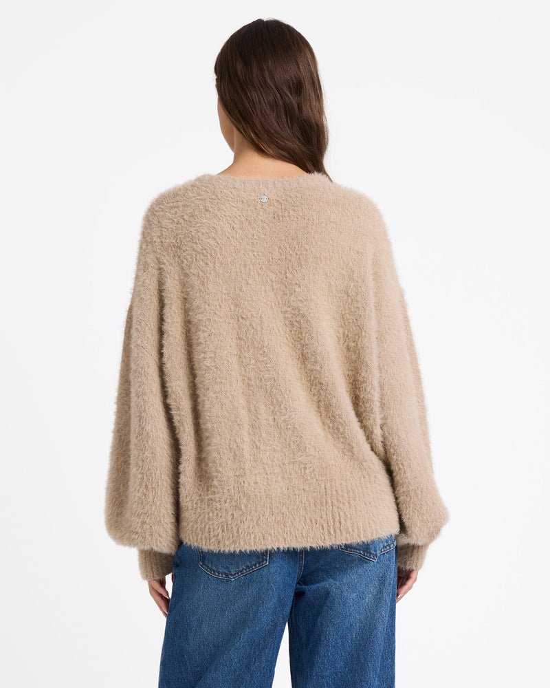 SUNSETTER CREW - Roxy26B071674-PARCHMENT-XS