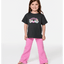 SUNSHINE CLUB BAND TEE - GIRL - Rip Curl054JTE-WASHED BLACK-1-2
