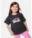 SUNSHINE CLUB BAND TEE - GIRL - Rip Curl054JTE-WASHED BLACK-1-2