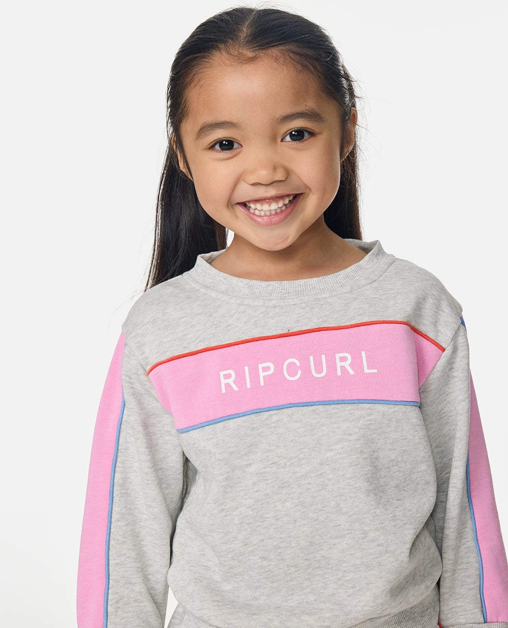 SUNSHINE REVIVAL CREW - GIRL - Rip Curl02UJFL-LIGHT GREY MARLE-1to2