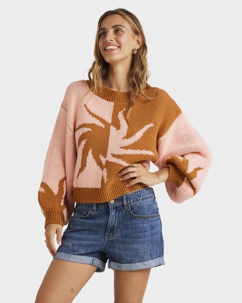 Sunswirl Sweater - BillabongUBJSW00143 - DSN - Doeskin - 8