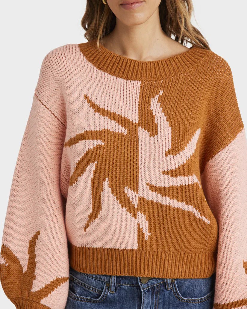 Sunswirl Sweater - BillabongUBJSW00143 - DSN - Doeskin - 8