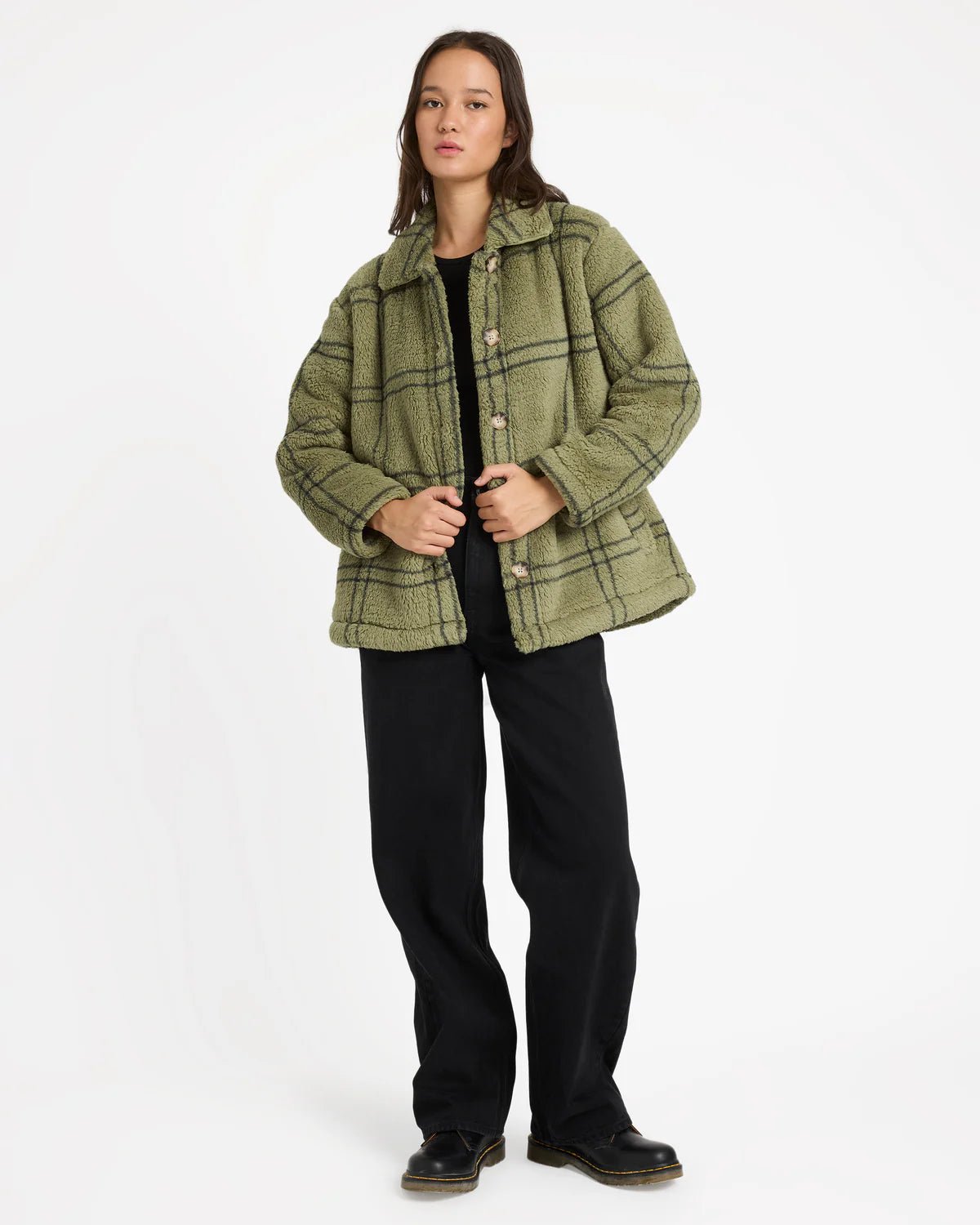 SUPA SONICAL SHACKET - VolcomB1542504-MOSS STONE-8