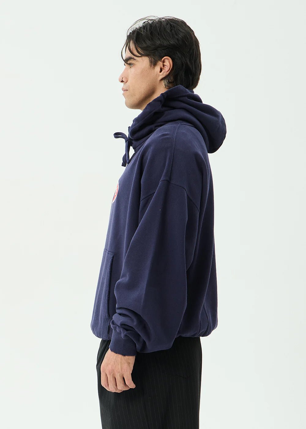 Supply - Recycled Pull On Hood - AfendsM262510-WASHED DEEP SEA-XS