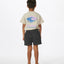 SURF CORD VOLLEY - BOY - Rip Curl013BWS - WASHED BLACK - 8