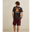 SURF ESSENTIALS SS T-SHIRT -Rhythm0726M-PT02-VINTAGE BLACK-S