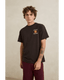 SURF ESSENTIALS SS T-SHIRT -Rhythm0726M-PT02-VINTAGE BLACK-S