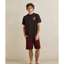 SURF ESSENTIALS SS T-SHIRT -Rhythm0726M-PT02-VINTAGE BLACK-S