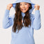 Surf Feeling Hoodie Brushed A - RoxyERGFT03929 - BHG0 - Bel Air Blue - 10