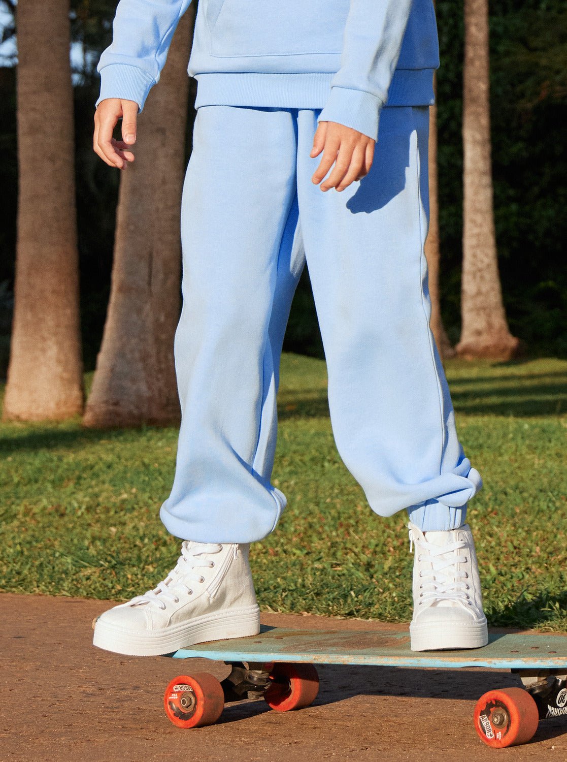 Surf Feeling Wide Pant Brushed - RoxyERGFB03309 - BHG0 - Bel Air Blue - 10