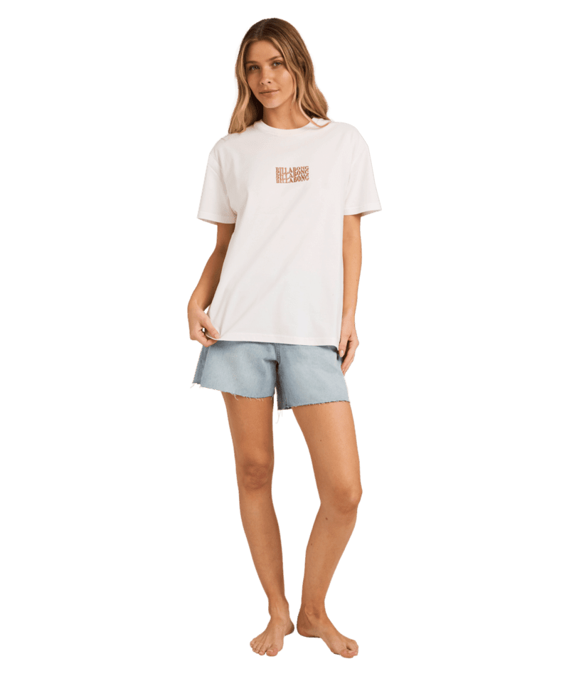 SURF HIGH TEE -BillabongUBJZT00556-SALT CRYSTAL-XS/6